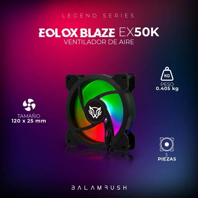 Ventiladores Balam Rush EX50K — vista 2