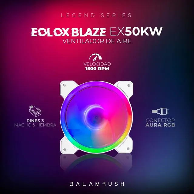 Ventiladores Balam Rush EX50KW — vista 3