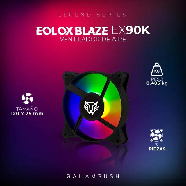 Ventiladores Balam Rush EX90K — vista 2