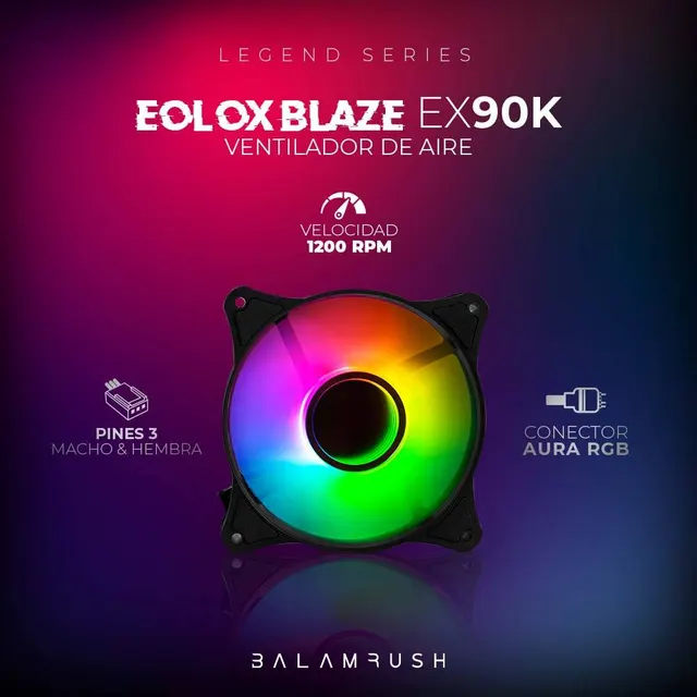 Ventiladores Balam Rush EX90K — vista 3