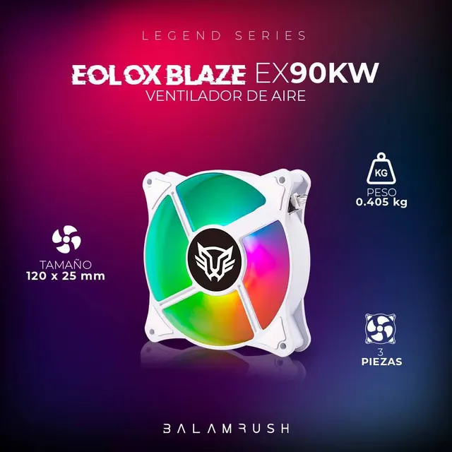 Ventiladores Balam Rush EX90KW — vista 2