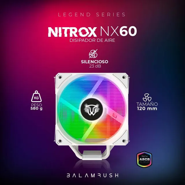 Disipador Balam Rush NX60 — vista 2