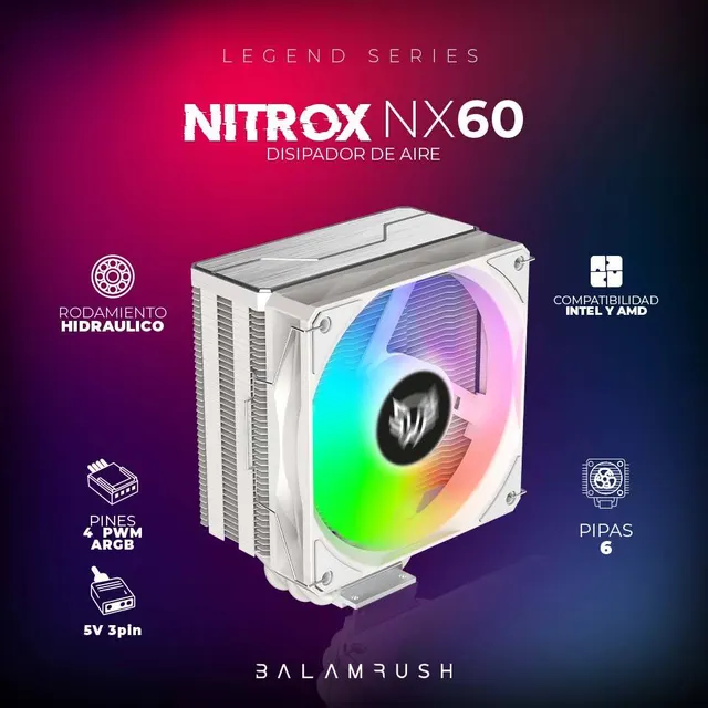 Disipador Balam Rush NX60 — vista 3