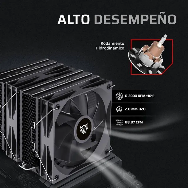 Enfriamiento y Ventilación Balam Rush HEX90 — vista 3