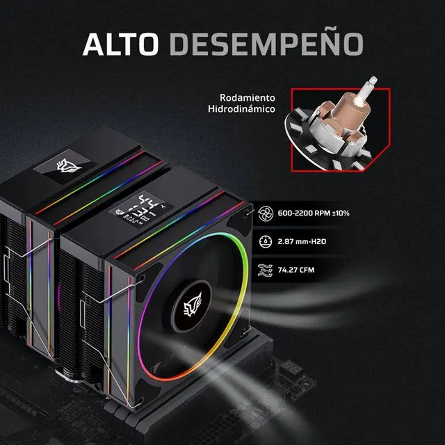Enfriamiento y Ventilación Balam Rush HEX75 — vista 4