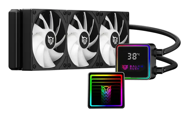 Enfriamiento y Ventilación Balam Rush CRYO PRISM 360 BLACK — vista 3