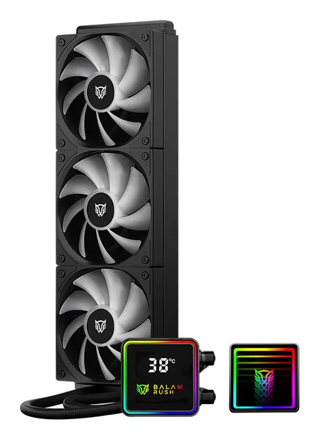 Enfriamiento y Ventilación Balam Rush CRYO PRISM 360 BLACK