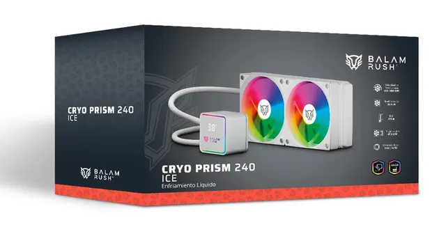 Enfriamiento y Ventilación Balam Rush CRYO PRISM 240 ICE — vista 5