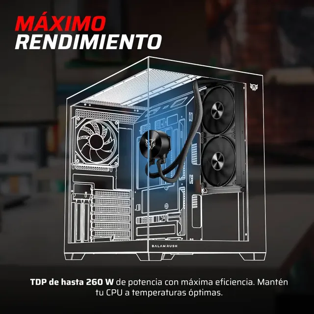 Enfriamiento y Ventilación Balam Rush CRYO ALLBLACK  240 — vista 4