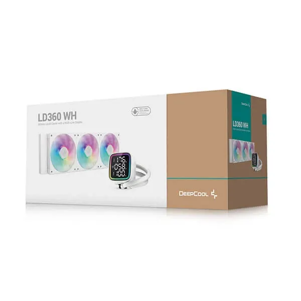 enfriamiento liquido DeepCool LD360 WH — vista 5
