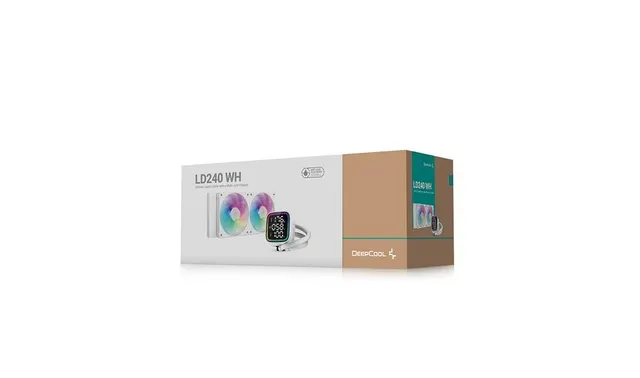 Enfriamiento liquido DeepCool LD240 WH — vista 2