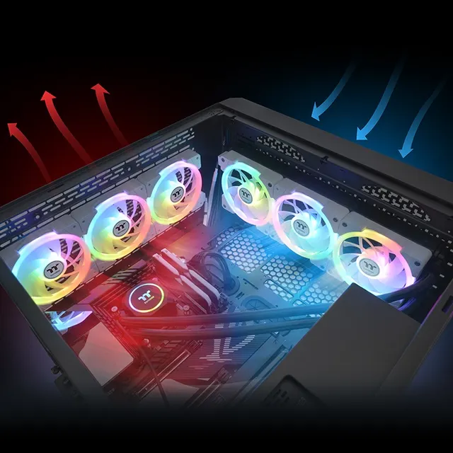 Disipador THERMALTAKE CL-F169-PL12SW-A — vista 9
